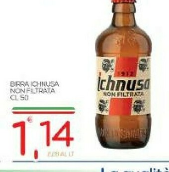 Vivo Supermercati Ichnusa Birra offerta
