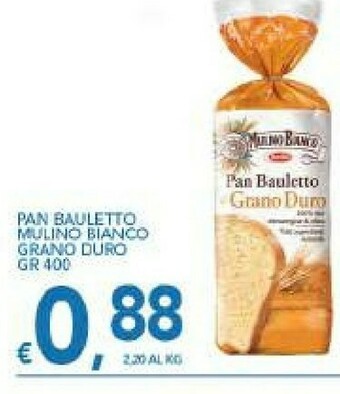 Vivo Supermercati Mulino Bianco Pan Bauletto offerta