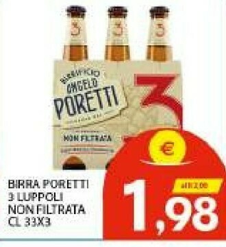 Vivo Supermercati Birra offerta
