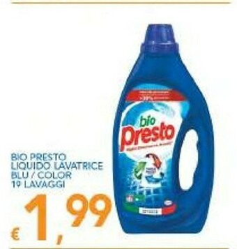 Vivo Supermercati Presto Detersivo lavatrice offerta