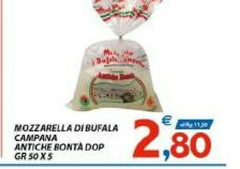 Vivo Supermercati Mozzarella di bufala offerta