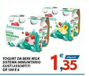 Vivo Supermercati Yogurt da bere offerta