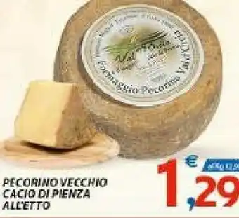 Vivo Supermercati Pienza Pecorino offerta