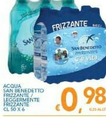 Vivo Supermercati San Benedetto Acqua offerta