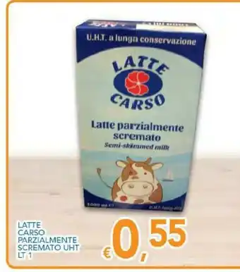 Vivo Supermercati Latte carso Latte parzialmente scremato offerta