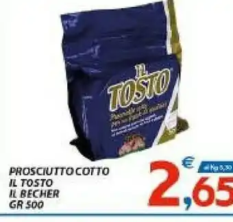 Vivo Supermercati Bechèr Prosciutto cotto offerta