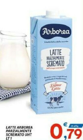 Arborea Latte parzialmente scremato