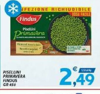 Vivo Supermercati Findus Piselli offerta