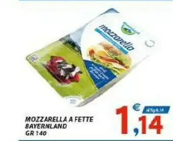 Vivo Supermercati Bayernland Mozzarella offerta