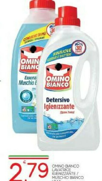 Vivo Supermercati Omino Bianco Detersivo lavatrice offerta