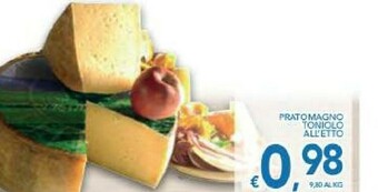 Vivo Supermercati Formaggio offerta