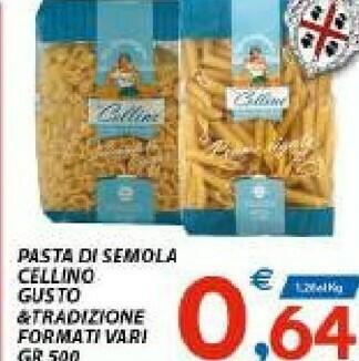 Vivo Supermercati Cellino Pasta di semola offerta