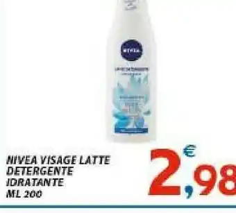 Vivo Supermercati Nivea Latte detergente offerta