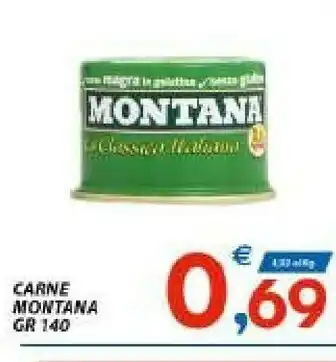 Vivo Supermercati Montana Carne in scatola offerta