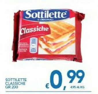 Vivo Supermercati Sottilette offerta
