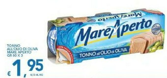 Vivo Supermercati Mare aperto Tonno offerta