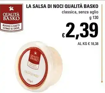Basko Biffi Pesto offerta