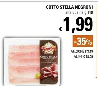 Basko Negroni Prosciutto cotto offerta