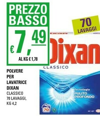 Basko Dixan Detersivo in polvere offerta