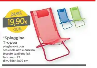 DPiù Lettino offerta