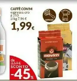 Doro Supermercati Covim Cialde caffè offerta