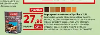 Leroy Merlin Vernici per legno offerta