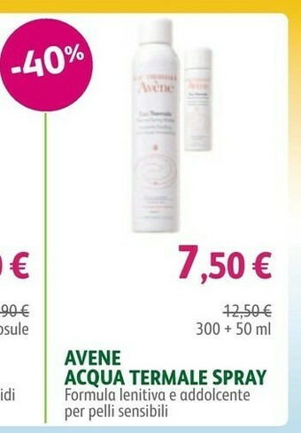 Lloyds Farmacia Avene Acqua Termale Spray offerta