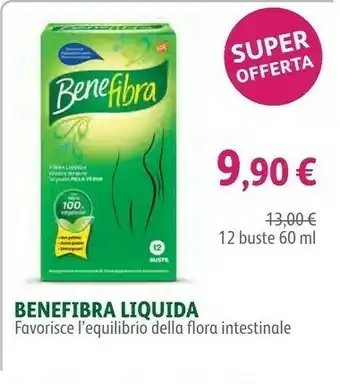 Lloyds Farmacia Benefibra Liquida 12 Buste offerta