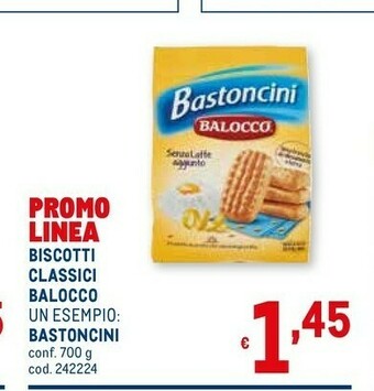 Metro Balocco Biscotti offerta