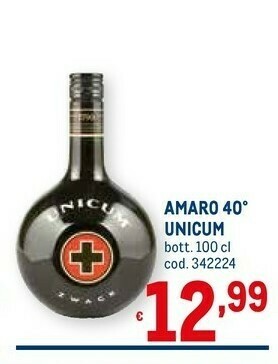 Metro Unicum Amari offerta
