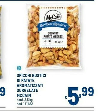 Metro Mccain Patatine offerta