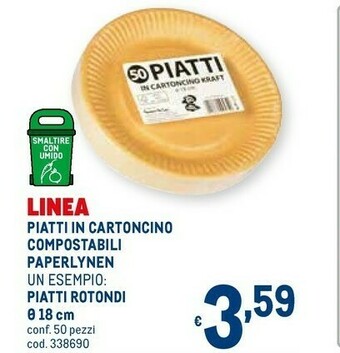 Metro Piatti di plastica offerta