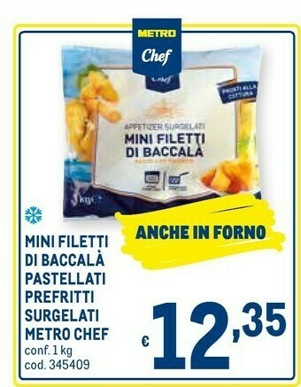 Metro Metro chef Surgelati offerta