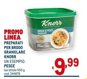 Metro Knorr Brodo offerta