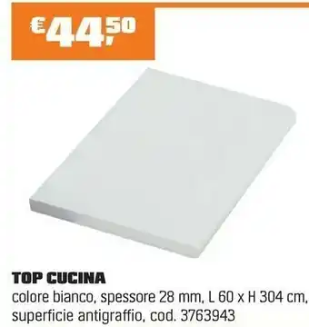 OBI TOP CUCINA offerta
