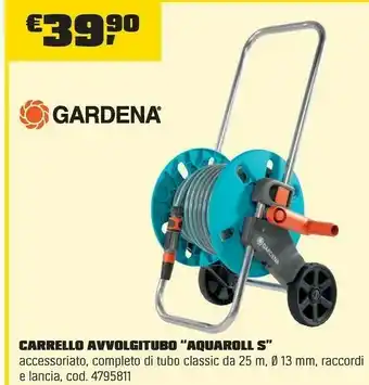 OBI CARRELLO AVVOLGITUBO “AQUAROLL S” offerta