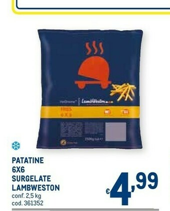 Metro Patatine offerta