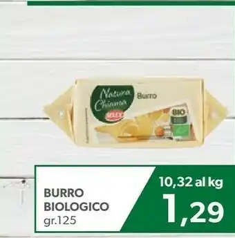 Ok Market Selex - Burro Biologico Natura Chiama offerta