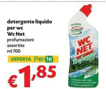 Pam Wc Net Detergente Liquido Per Wc offerta