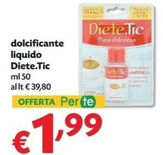 Diete.Tic Dolcificante Liquido