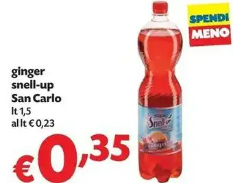 San Carlo Ginger Snell-Up