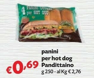 Pandittaino Panini Per Hot Dog