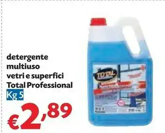 Pam Total Professional Detergente Multiuso Vetri E Superfici offerta