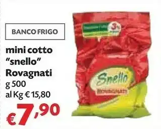 Rovagnati Mini Cotto Snello