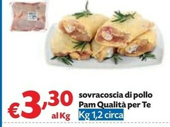 Pam Pam Sovracoscia Di Pollo Qualita Per Te offerta
