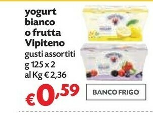 Pam Vipiteno Yogurt Bianco offerta