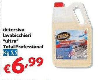 Pam Total Professional Detersivo Lavabicchieri Ultra offerta