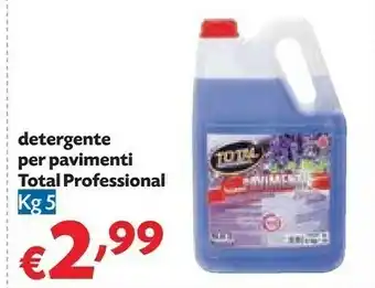 Total Professional Detergente Per Pavimenti
