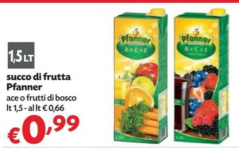 Pam Pfanner Succo Di Frutta offerta