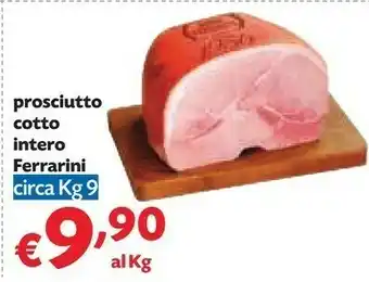 Pam Ferrarini Prosciutto Cotto Intero offerta